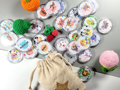 AC Shaker Coins | Custom Confetti | 25mm/1in