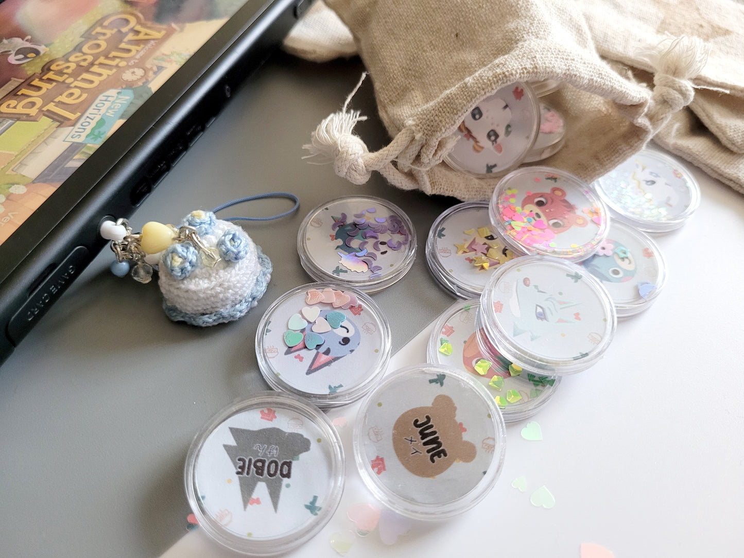 AC Shaker Coins | Custom Confetti | 25mm/1in
